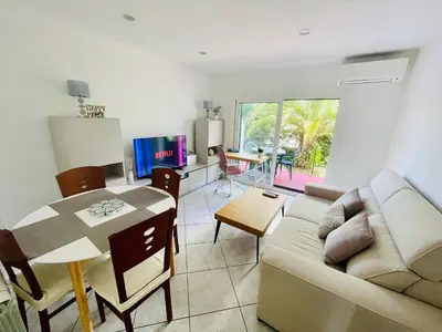 Zona de estar de Hauzify I Apartament Gaviota