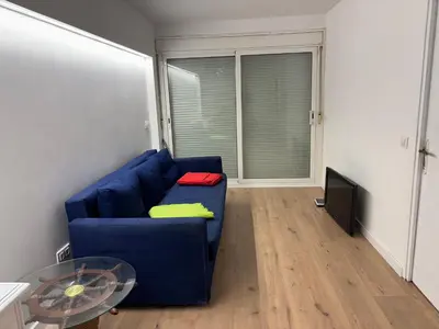 Zona de estar de A dos minuts del mar