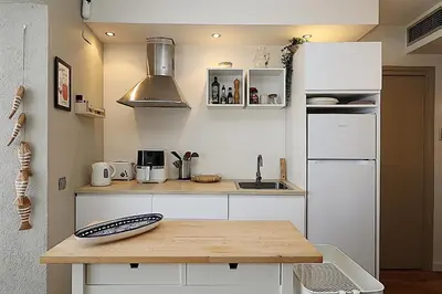 Una cocina o zona de cocina en Apartamento Nis
