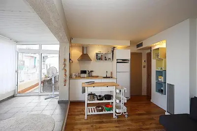Una cocina o zona de cocina en Apartamento Nis