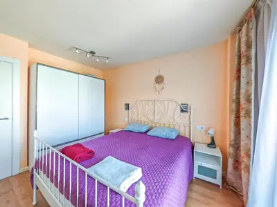 Cama o camas de una habitación en Modern Apartment near the sea
