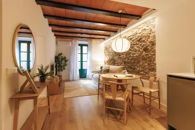 Zona de estar de Bravissimo Ballesteries 34, Heart of the Barri Vell