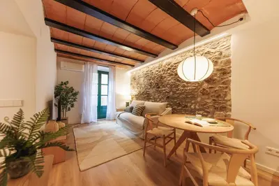 Zona de estar de Bravissimo Ballesteries 34, Heart of the Barri Vell