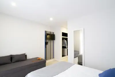 Cama o camas de una habitación en Ibersol Sorra d'Or