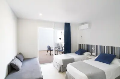 Cama o camas de una habitación en Ibersol Sorra d'Or