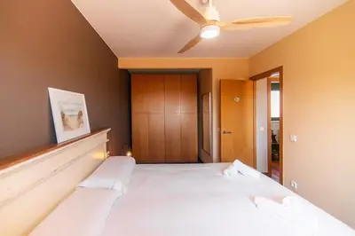 Cama o camas de una habitación en WELCS CASA 231 PDA con piscina