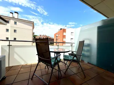 Un balcón o terraza de Sea Breeze Penthouse