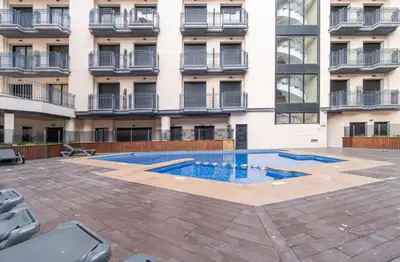 Piscina en o cerca de Casa Tita - Exclusivo Apartamento con Gran Terraza y Vistas a la Piscina en Lloret de Mar