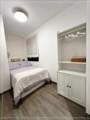 Cama o camas de una habitación en Blanes Playa