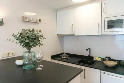 Una cocina o zona de cocina en WELCS ESTUDIO 237 PDA junto al mar