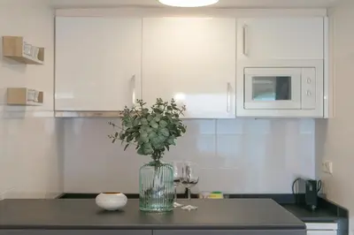 Una cocina o zona de cocina en WELCS ESTUDIO 237 PDA junto al mar