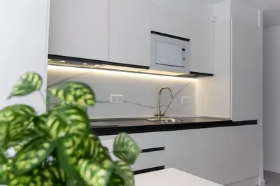 Una cocina o zona de cocina en Seahomes Vacations - Center Apt Tossa de Mar