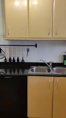 Una cocina o zona de cocina en Duplex 2-bedroom family apartment F&F