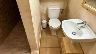 Un baño de Apartament rústic