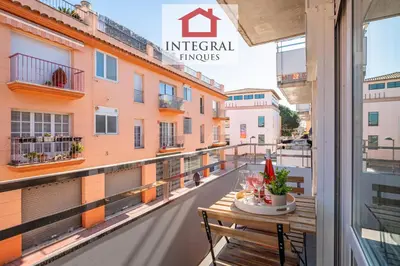 Un balcón o terraza de Apartament la Illeta