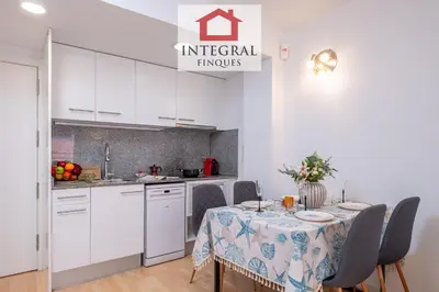 Una cocina o zona de cocina en Apartament la Illeta