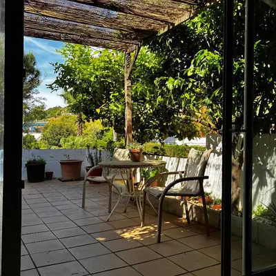 Un balcón o terraza de Estudio limonero en Sant Cebriá de Vallalta 20' playa
