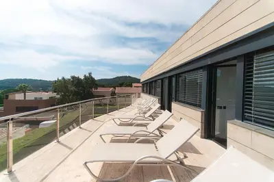 Paisaje cerca de esta villa