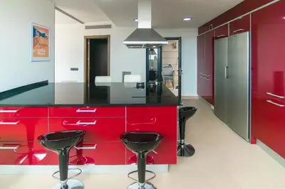 Una cocina o zona de cocina en WELCS VILLA 239 PDA con piscina y vista