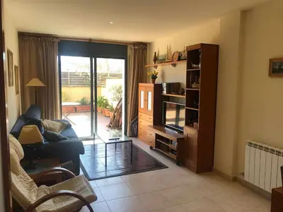 Zona de estar de Apartment in Sant Feliu de Guixols