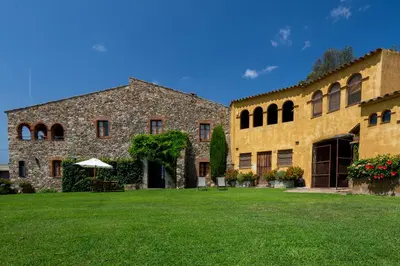 Jardín al aire libre en Mas Valentí 1511