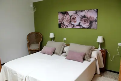 Cama o camas de una habitación en Casa Can Vinyes