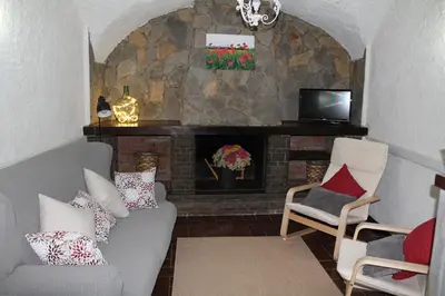 Zona de estar de Casa Can Vinyes