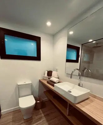 Un baño de Casa en Begur