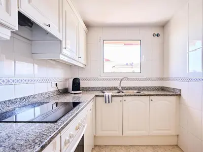 Una cocina o zona de cocina en Apartament Mar Blau