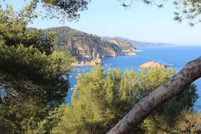 Paisaje cerca de esta villa