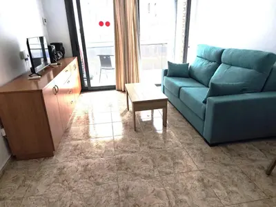 Zona de estar de Seawolf Apartment, Lloret de Mar