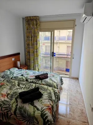 Cama o camas de una habitación en Seawolf Apartment, Lloret de Mar