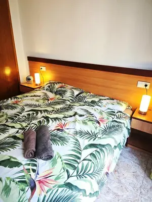 Cama o camas de una habitación en Seawolf Apartment, Lloret de Mar