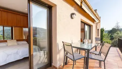 Un balcón o terraza de Dama