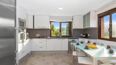 Una cocina o zona de cocina en Dama