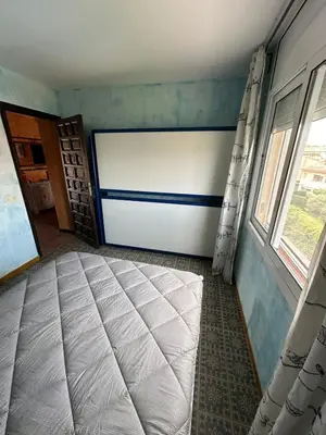 Cama o camas de una habitación en Apartment S'agaró-Costa Brava