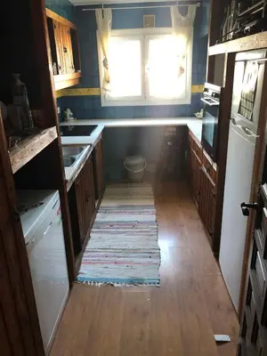 Una cocina o zona de cocina en Apartment S'agaró-Costa Brava