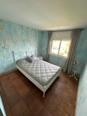 Cama o camas de una habitación en Apartment S'agaró-Costa Brava