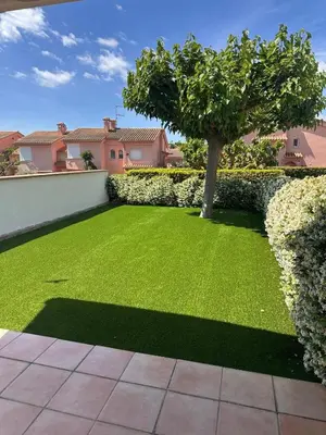 Jardín al aire libre en La calma