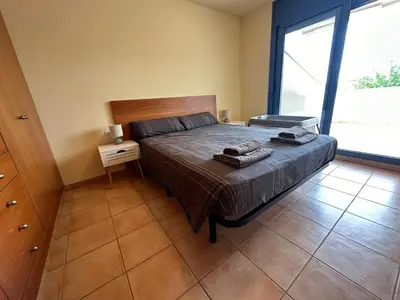 Cama o camas de una habitación en La calma