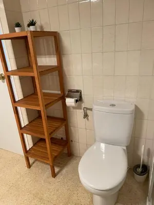 Un baño de Apartament a Arenys de Mar