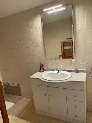 Un baño de Apartament a Arenys de Mar