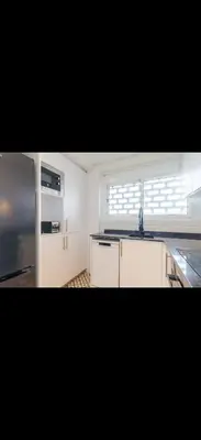 Una cocina o zona de cocina en Playa y centro comercial