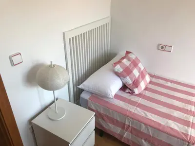 Cama o camas de una habitación en Girona Carme