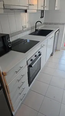 Una cocina o zona de cocina en Girona Carme