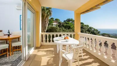 Un balcón o terraza de Villa Cor - Lloret de Mar