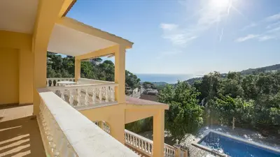 Paisaje cerca de esta villa