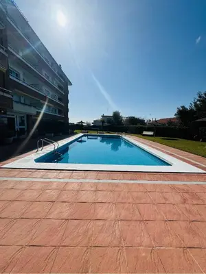 Piscina en o cerca de Simpático piso con 2 piscinas y vistas al mar