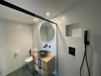 Un baño de Apartament Cervantes