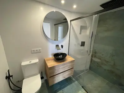 Un baño de Apartament Cervantes